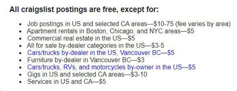 How to get around craigslist fee. Things To Know About How to get around craigslist fee. 